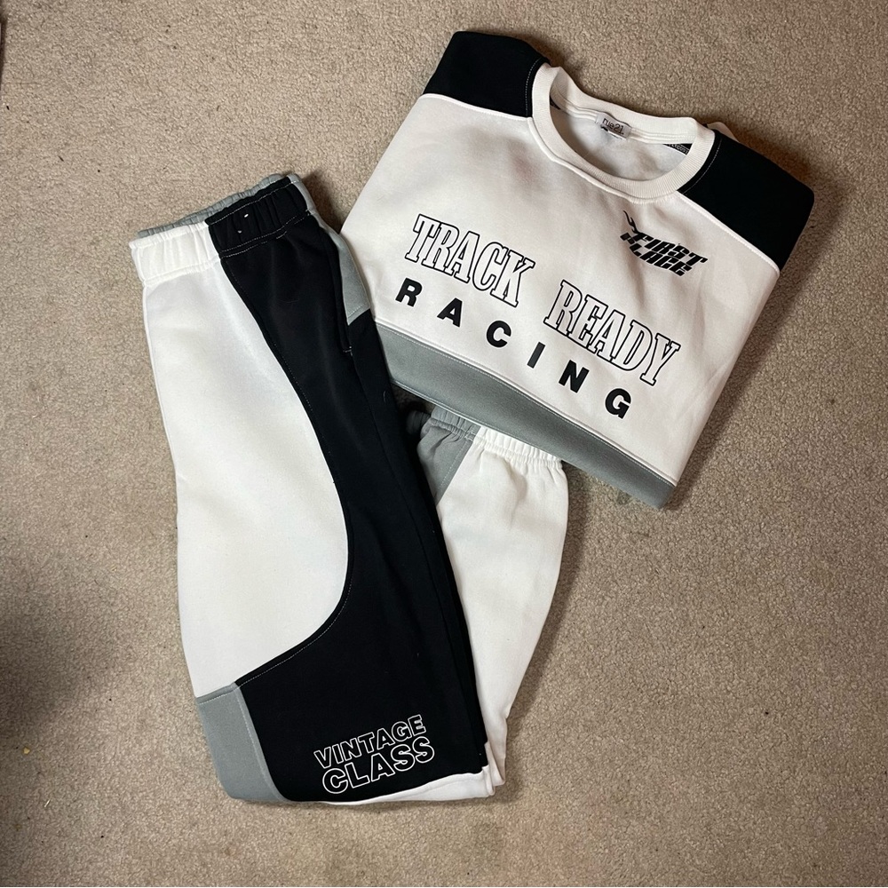 rue 21 vintage racing sweatsuit